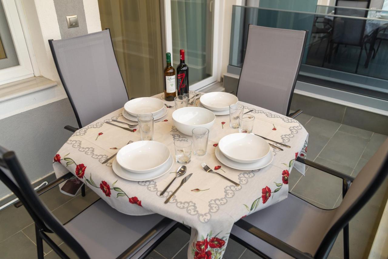 Armonia Apartments Keramotí Buitenkant foto